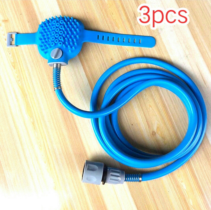 Pet Bathing Tool Clean Water Pipe Spray Nozzle Strap