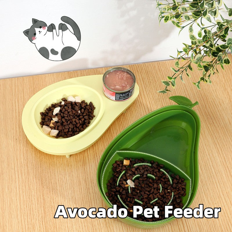 Avocado Pet Automatic Slow Feeder Bowl 690ml Bottle