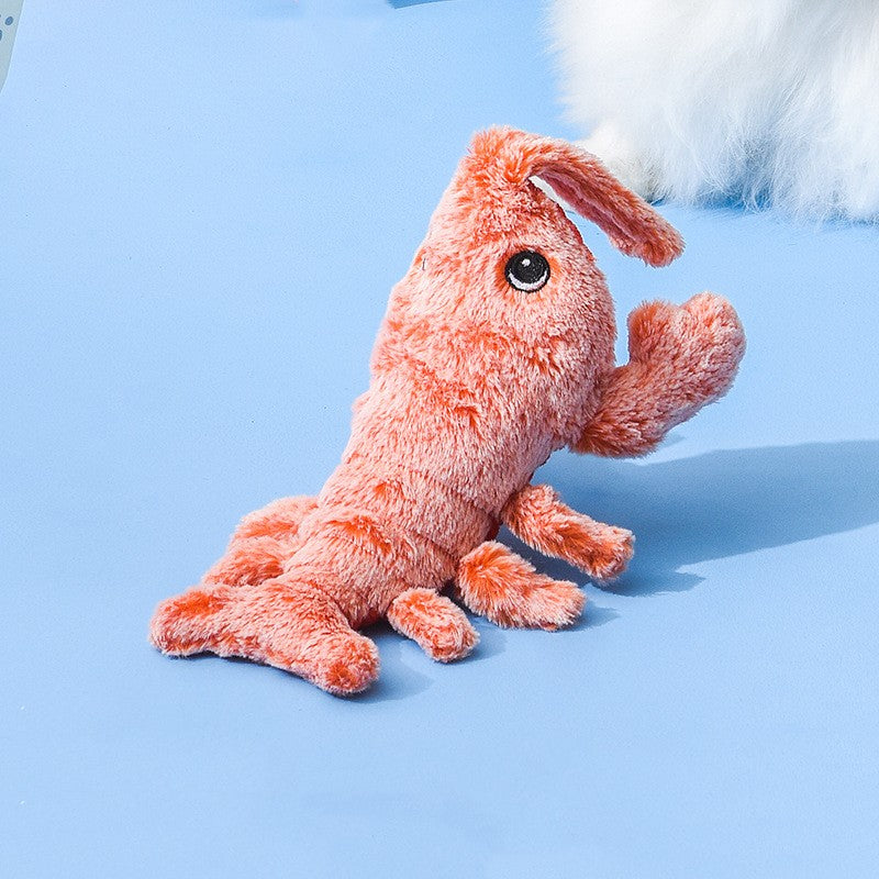 Electric Jumping Shrimp USB Charging Cat Toy